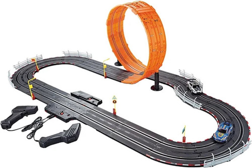 Pista De Carreras Soba Slot Racing Con Loop Autos C/luz