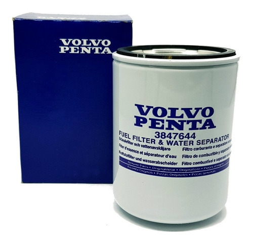 Imagem 2 de 5 de 3847644 Filtro Gasolina Volvo Penta V6 V8 4.3 5.0 5.7 7.4
