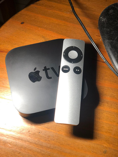 Usado Apple Tv 3 A1469 Full Hd Negro Completo, Sin Detalles.