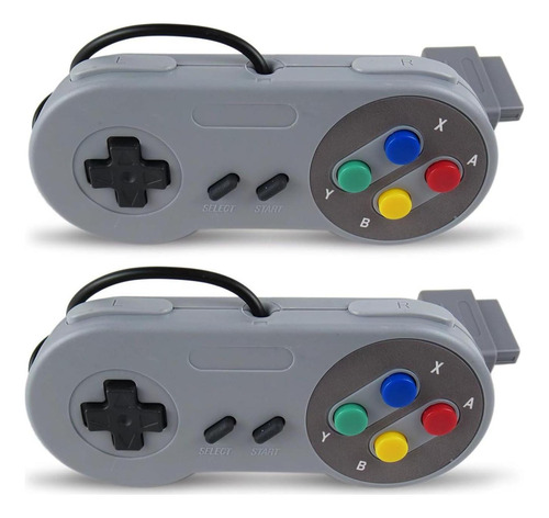 Controlador Usb Hevituwhe 2-pack Gamepad Snes Para Pc/mac