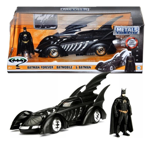 Batimovil Batman Forever Auto Con Figura 1:24 Shp Tunishop