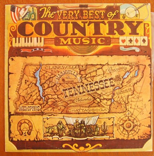 Lp Vinil The Very Best Of Country Music