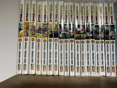 Coleção Dragon Ball Super 1 Ao 18 Completo - Escorrega o Preço