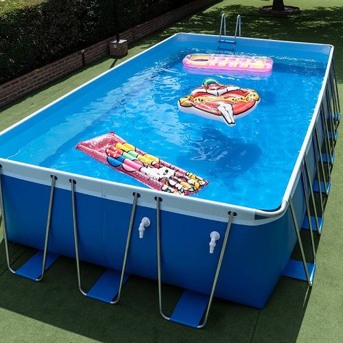 Pileta Pelopincho Xl Lona 16000 Litros 5.30x2.30x1.30 Metros