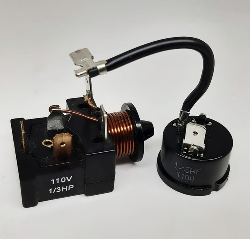 Imagem 1 de 3 de Relé E Protetor Para Compressor 1/3 Hp 110v - Embraco