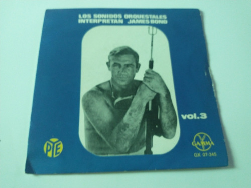 Los Sonidos Orquestales Interpretan James Bond Vol 3 Vinilo 