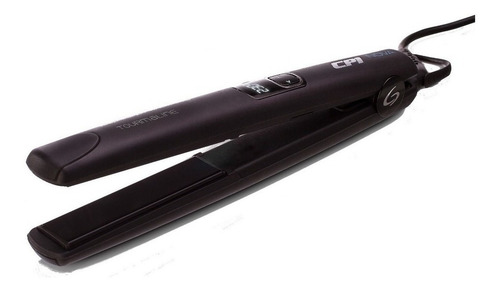 Planchita de pelo GA.MA Italy Digital Tourmaline negra con placas de turmalina 110V/220V