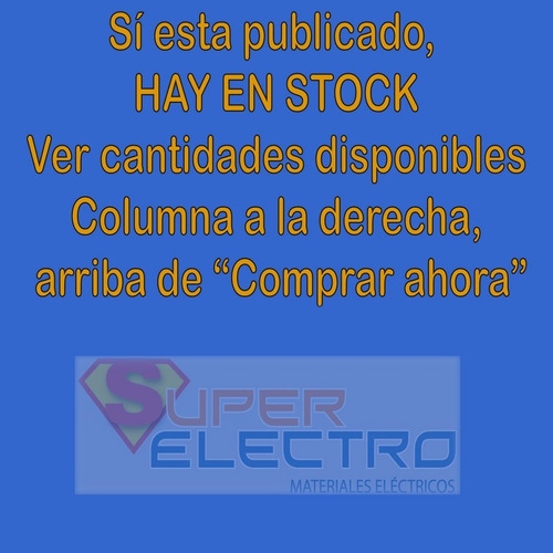 Imagen 2 de 7 de Campanilla 10x10 Exterior + Pulsador Exterior-super Electro