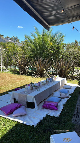Alquiler Para Picnic. Ambientación Eventos Interior/exterior