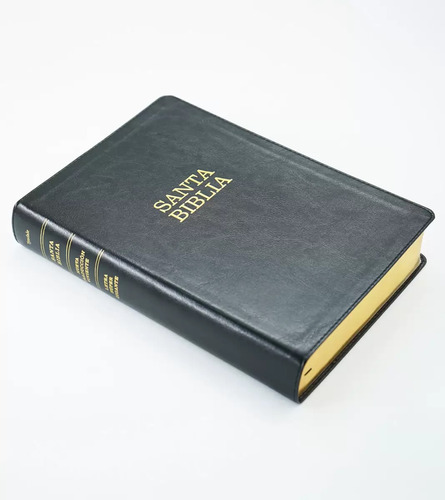 Biblia Ntv Letra Súper Gigante Simil Piel Negr
