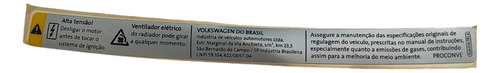 Etiqueta Painel Frontal Gol Saveiro Voyage Original Vw