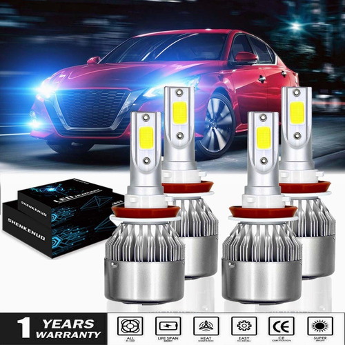 Kit De Faros Delanteros Led H11 Para Nissan Altima 2013-2017