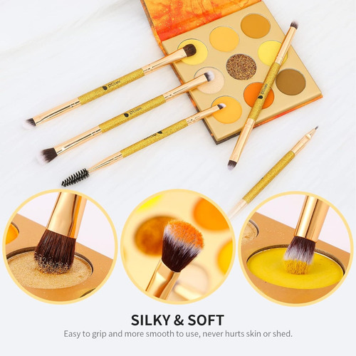 Brochas De Maquillaje Ducare Profesionales, 5 Piezas
