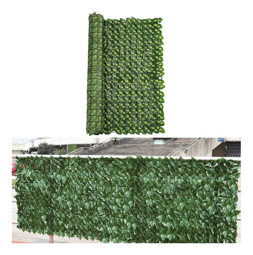 Rolo De Folhagem Parede Verde Plantas Artificiais