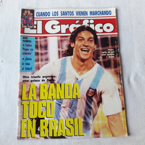 Revista Grafico Nº 3772 21/1/1992 Argentina Brasil Flores