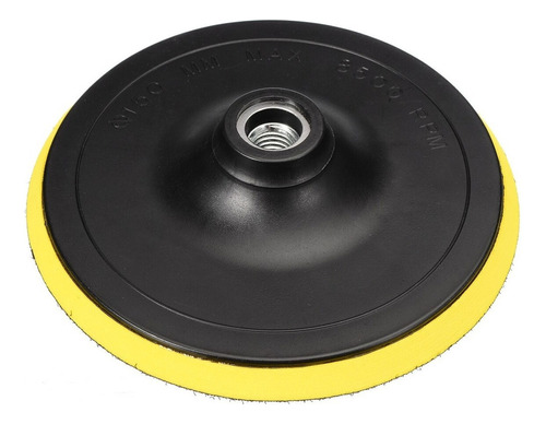 Adaptador Plato Amoladora Taladro Disco Goma 180mm Velcro