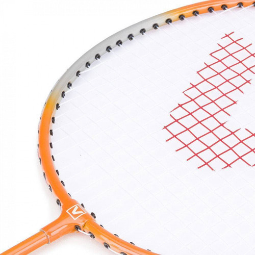 Par De Raquetes Badminton + 3 Petecas E Bolsa Para Transport