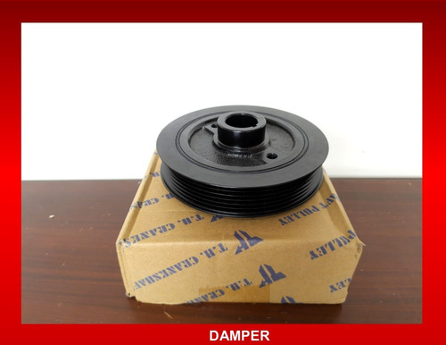 Polea Damper Toyota Corolla 2003-2014 1.6 3zz 1.8 1zz