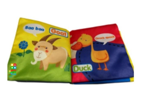 Bebé Libro De Tela Impermeable Niño Libros De Lectura