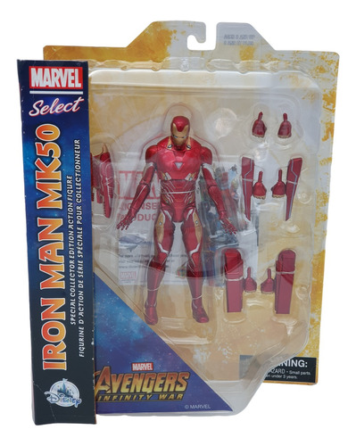 Figura Iron Man Mk50 Marvel Select Avengers Infinity War