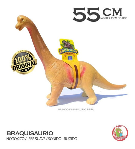 Imagen 3 de 10 de Dinosaurios Grandes Juguete Sonido Para Niños Colección