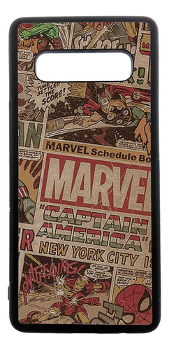 Funda Protector Para Samsung S10 Plus Marvel Comics