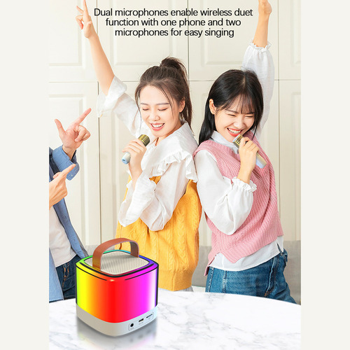 Micrófono Micrófono Audio Bluetooth Altavoz Pequeño Inalámbr