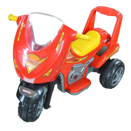 Imagen 1 de 2 de Moto Triciclo Infantil Electrico Bateria 6v Sprint Biemme