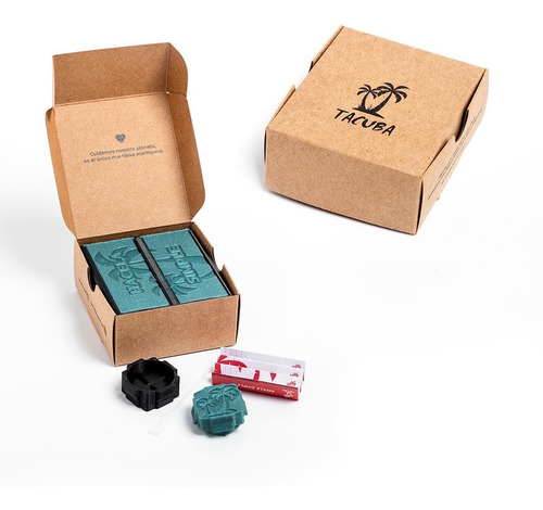 Imagen 3 de 7 de Cajita Kit Como Lata Latita - Florera Porta Todo