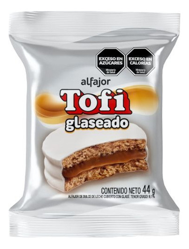 Alfajor Tofi Glase 44 Grs