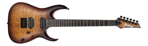 Guitarra elétrica Ibanez RGA Standard RGA42FM de bordo/meranti