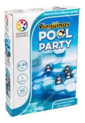 Penguins Pool Party Juego De Mesa Smart Games
