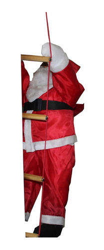 Imagem 3 de 5 de Papai Noel Subindo As Escadas 90 Cm Natal 2019 Promoção
