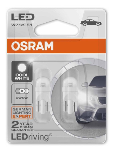 Lampara Led W5w Osram Lampled Posicion (par)