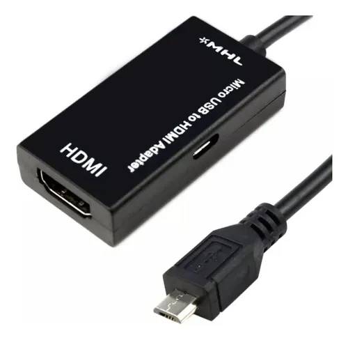 CABLE ADAPTADOR DE USB 3.0 HEMBRA A HDMI MACHO MHL PARA CELULARES