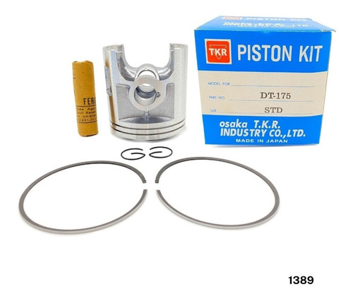 Kit De Piston Yamaha Dt175 W/ring Std