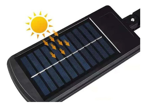 Luz Solar Farola Impermeable Solar Al Aire Libre Grande