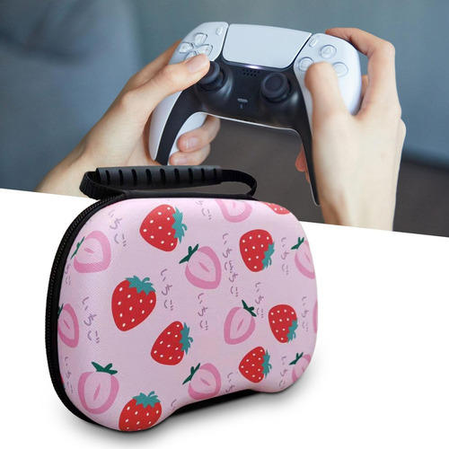 Bolsa De Almacenamiento Para Controlador De Juegos Rosa
