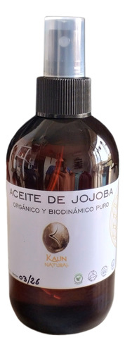 Aceite Jojoba Orgánico Y Biodinámico-250ml-puro-1apresión