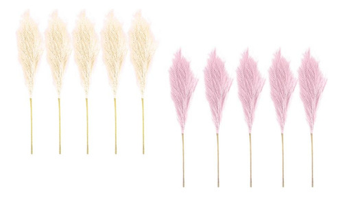 New Buquê De Grama Artificial Falsa Dos Pampas De 70 Cm
