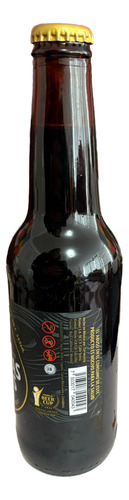 Cerveza Lagrimas Negras Imperial Cacao Stout 355 Ml - 6 Pzas