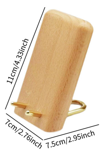 Soporte Para Teléfono De Escritorio, Soporte Para Madera