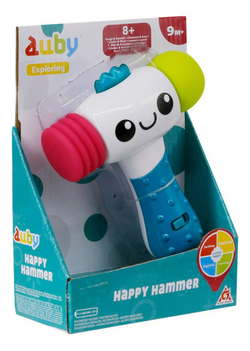 Martelinho Infantil Toca Musica Mordedor Divertido Para Bebe
