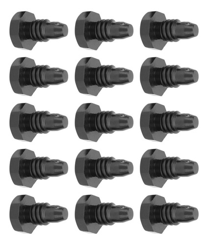 15pcs Bilhar Inferior Borracha Plug Proteção Pad Pólo Cauda