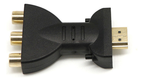 Adaptadores De Áudio E Vídeo Hdmi Para 3 Rgb Rca Banhados A