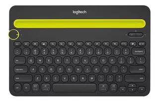 Teclado Bluetooth Logitech K480 Qwerty Español Color Negro