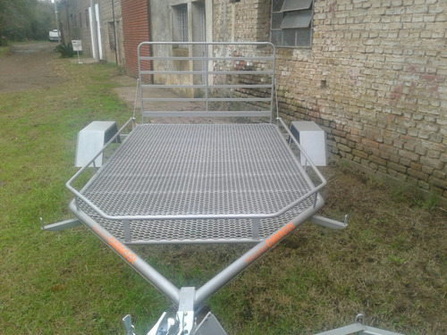 Trailers Con Rampas Para Motos / Cuatriciclo Para 350 Kg
