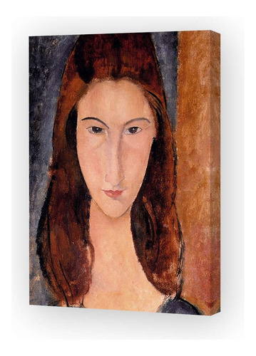 Cuadro 20x30cm Amedeo Modigliani Pintor Retrato Rostros M5