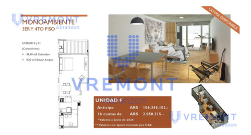Juan Agustin Garcia 1800 En Pozo Departamento 2 Ambientes Villa Gral. Mitre La Paternal