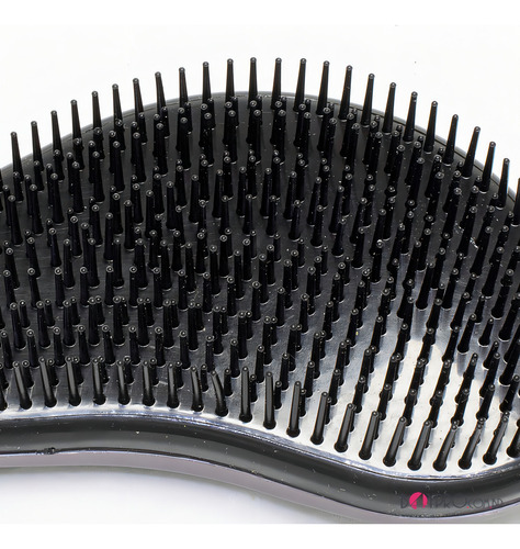 Cepillo Mágico para Desenredar el Cabello B4y Negro Alta Calidad Color Violeta/Negro
